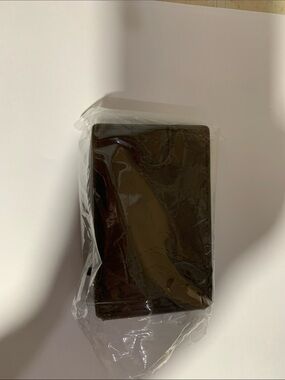 Compact Dark Brown Leather Wallet